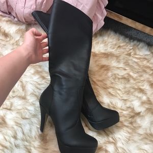 High heeled boots 8  1/2